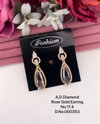 AD Diamond  Designer Party Wear Earrings 23 Wholesale Shop In Surat
